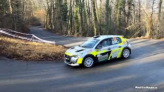 Rally dei Laghi Varese 2023PS 3 GannaFull Car rallydeilaghi rally [upl. by Howlyn]