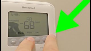 How to Factory Reset a Honeywell T6 thermostat [upl. by Siroved]