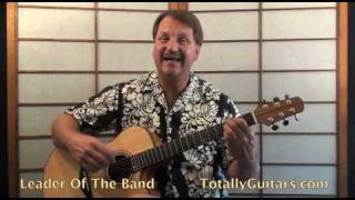 Leader Of The Band by Dan Fogelberg  Acoustic Guitar Lesson Preview from Totally Guitars [upl. by Ahsikad]