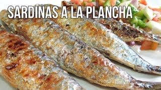 Sardinas a la plancha [upl. by Kcirdorb]