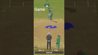 Marco Jansen Bowling action in real VS in game  Real cricket 22 [upl. by Drofnil992]