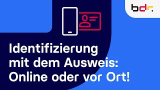 Identifizierung mit dem Ausweis Online oder vor Ort mit AusweisIdent  DTrust [upl. by Hugh]