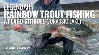 Legendary Rainbow Trout Fishing  Jurassic Lake  Estancia Laguna Verde Adventure Overview [upl. by Africa]