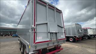 2024 WEIGHTLIFTER BODIES LTD 70 CU YD ALLOY PLANKSIDE TIPPING TRAILER For Sale [upl. by Aina]