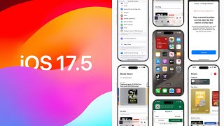 iOS 175 Every New Feature [upl. by Ciel]