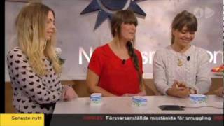 Erato  Interview and performance on Swedish TV eng subs [upl. by Ayhtnic]