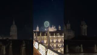 ¡Salamanca la más bonita ❤️ Fuegos artificiales del sábado Fiestas de Salamanca 2024 😍 [upl. by Arbba]