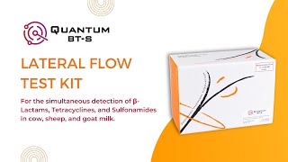 Quantum BTS  Rapid Test for the detection of βLactams Tetracyclines and Sulfonamides in milk [upl. by Eivad]