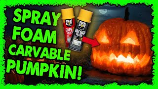 Great Stuff Spray Foam DIY Pumpkin [upl. by Glaab831]