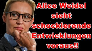 💥AFD warnt vor Eskalation in Deutschland Alice Weidel spricht Klartext💥 [upl. by Garaway833]