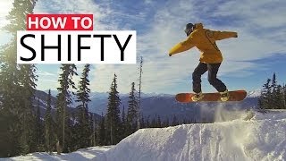 How to Shifty Backside  Snowboarding Tricks [upl. by Bourgeois]