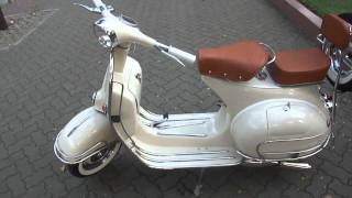 Retro Classic Vespa VBB 150cc in Ivory Cream  ID SV086  wwwstarvespacom [upl. by Sherill]