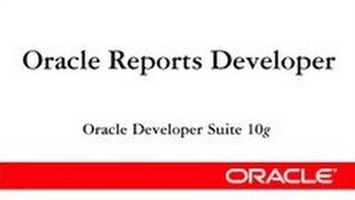 Oracle Reports 10g Matrix Reports  Matrix Reports with Summary  Matrix Report with Group [upl. by Schober333]