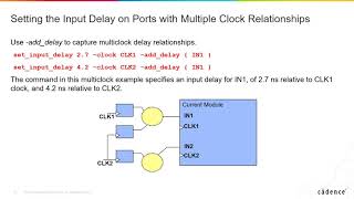 Introduction to SDC Timing Constraints [upl. by Burrton]