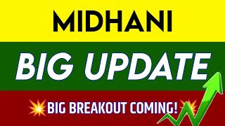 Midhani Share Latest News  Midhani Share news today  Midhani Share price today  Midhani Share [upl. by Ayital]