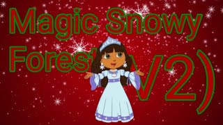 Magic Snowy Forest V2 MVSMusic Video Slideshow 299 [upl. by Atteval]