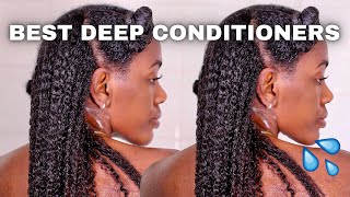 THE SLIP ON THESE DEEP CONDITIONERS IS CRAZYYY My Best Deep Conditioners for Natural Hair 2021 [upl. by Ronny]