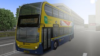 OMSI 2 Lincolnshire  Dublin Bus EV1 Citybus400  Route 100  Scunthorpe to Gainsborough [upl. by Willman]