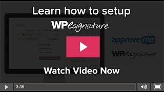 Wordpress Contract Plugin by Approve Me Tutorial [upl. by Dlaregztif71]