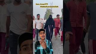 jinka bulava aaya wahi hajj ko jayenge sana Ansari paidal hajj India to Meccashorts [upl. by Amsed]