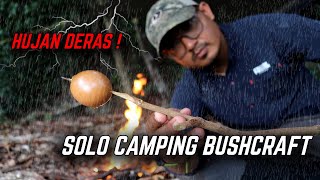 SOLO CAMPING Bushcraft amp Minimalist  Feat NITECORE  Camping Malaysia [upl. by Carman764]