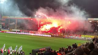 27012018 Sfeer RAFC fans in Charleroi [upl. by Coretta]