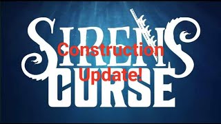 Sirens Curse construction update Cedar Point [upl. by Pacifica]