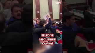 Kağıthane Belediye Meclisinde Kavga İki CHP’li Hastaneye Kaldırıldı shorts kavga [upl. by Aeikan]