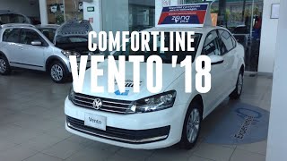 VW Vento Comfortline 2018  Transmisión Manual [upl. by Rumpf]