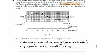 Waves Standing waves Exam Questions  A Level Physics AQA Edexcel OCR A level 2 [upl. by Ignace]