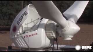 ESPEs 60 kW FX Series wind turbine generator installation [upl. by Zillah166]