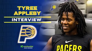 Indiana Pacers PreDraft Workouts Tyree Appleby OneonOne Interview June 5 2023 [upl. by Nivan]