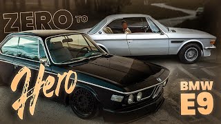 BMW E9  FROM ZERO TO HERO [upl. by Elocim]