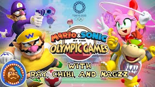 Mario and Sonic at the Olympic Games 2020 with Ray Chibidoki and Nagzz21  Twitch Livestream [upl. by Ynohta540]