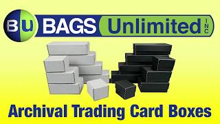 Archival Trading Card Storage Boxes  NEW [upl. by Notsgnal792]