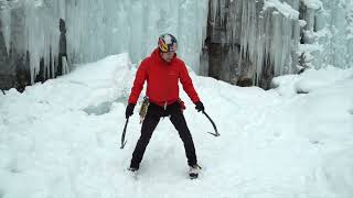 Will Gadds Ice Climbing Tech Tips Episode 3—Steep Ice Technique [upl. by Isaiah25]