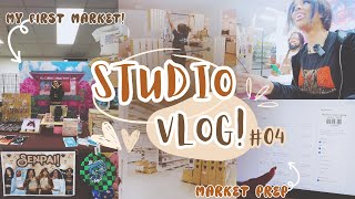 Anime Small Business Studio Vlog 004 OUR FIRST MARKET IN ATLANTA [upl. by Eahc237]