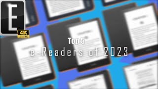 Top 5 eReaders of 2023 [upl. by Jaeger]