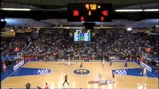 ACB 2008 Final 2Âº Partido Axa Barcelona Tau Ceramica Baskonia [upl. by Ttirrej]