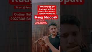 Bhoopali raag lesson flute music [upl. by Hill]