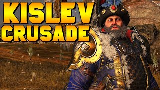 THE KISLEV CRUSADE  Legendary Boris Ursus IE Warhammer 3 [upl. by Airlia12]