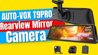 The AUTOVOX T9PRO Rearview Mirror Camera [upl. by Pazice]