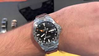 Steinhart Ocean 39 Vintage GMT  OLKO Edition Unboxing and Impressions  Rolex Explorer II Homage [upl. by Asilehc275]