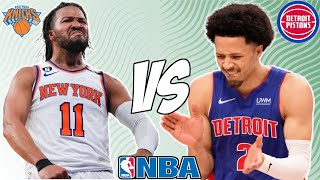 New York Knicks vs Detroit Pistons 12724 NBA Picks amp Predictions  NBA Tips [upl. by Lean]