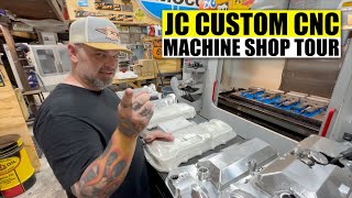 Visiting JC Custom CNC  Full Machine Shop Tour  More [upl. by Sedgewick433]