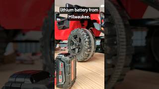 Overvolting a childs toy with a Milwaukee battery [upl. by Ynabe305]