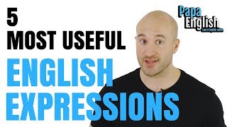 5 MOST USEFUL English expressions that you didnt learn at school [upl. by Airpac926]