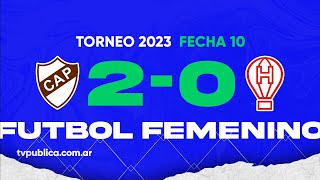 Platense vs Huracán Fecha 10 del Campeonato Femenino YPF Torneo 2023 [upl. by Halford]