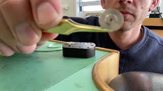 ETA 2824 Mainspring install by hand [upl. by Melva]