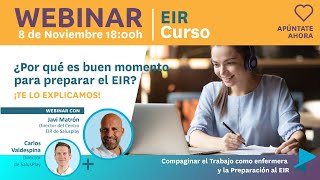 📢¿Es buen momento para preparar el EIR 👩‍⚕️  SalusPlay [upl. by Einnob]